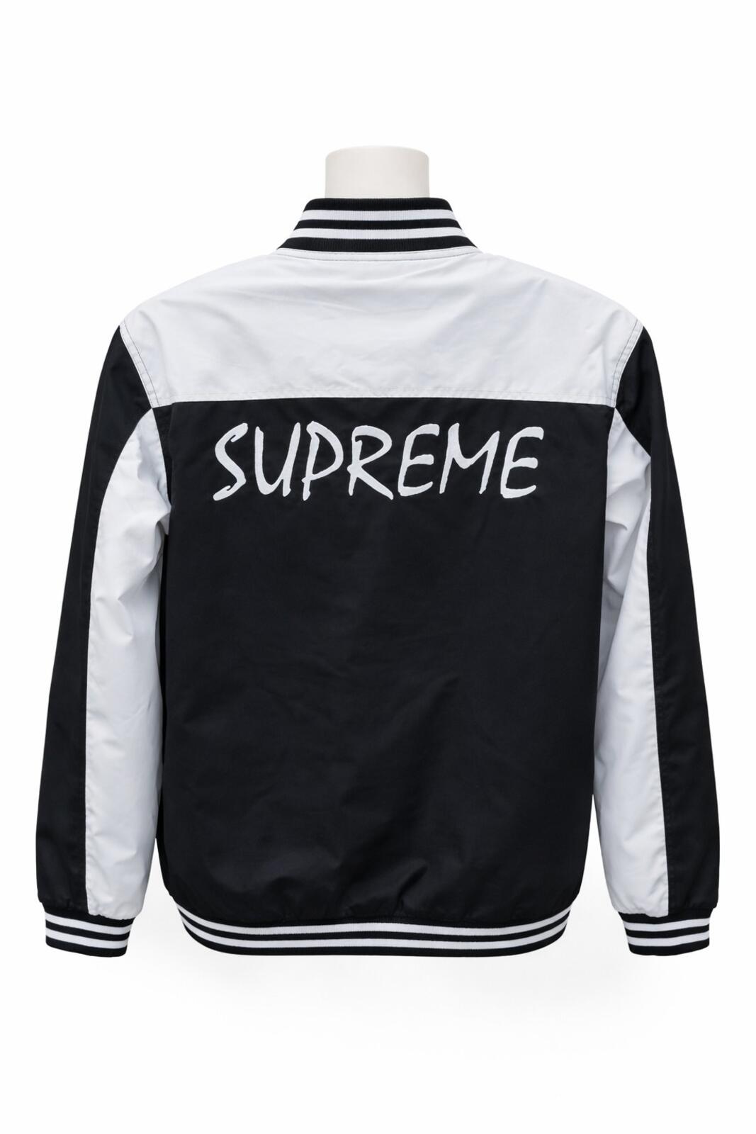SS14 Supreme x Champion Warm Up Jacket Black Size XL
