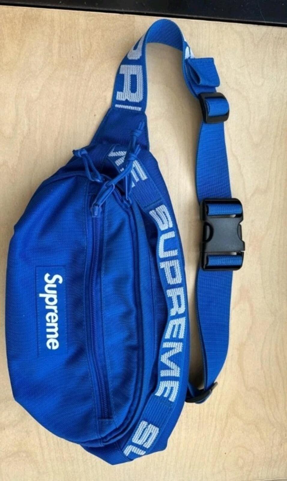 SS18 Supreme Waist Bag Shoulder Royal