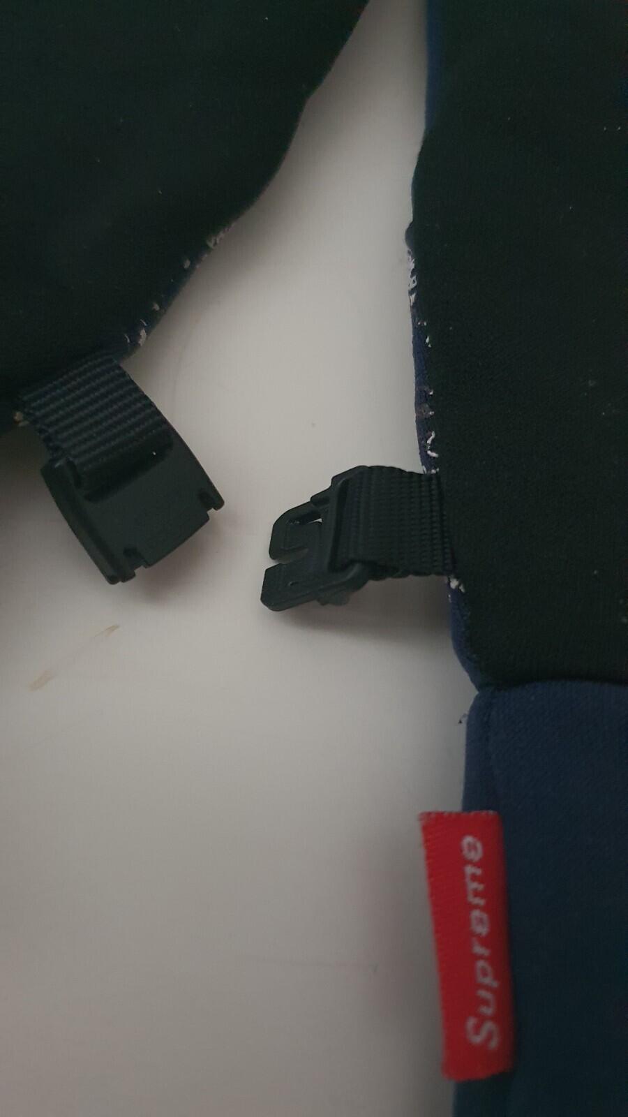 FW14 Supreme x THE NORTH FACE Bandana Gloves navy S small TNF Very Rare Vintage