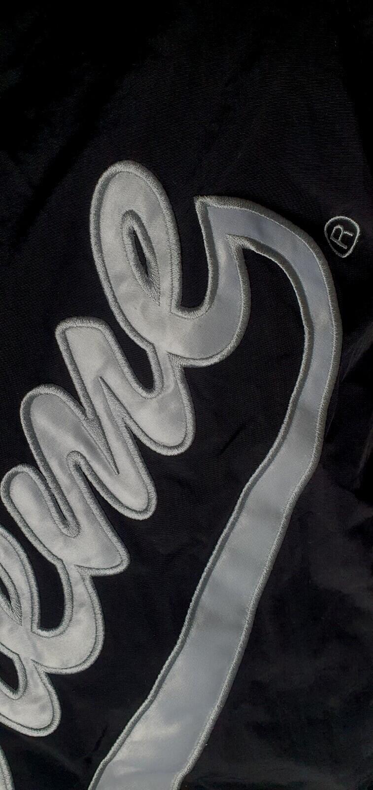 SS18 Supreme Sleeve Script Sideline jacket size L Large water resistant black