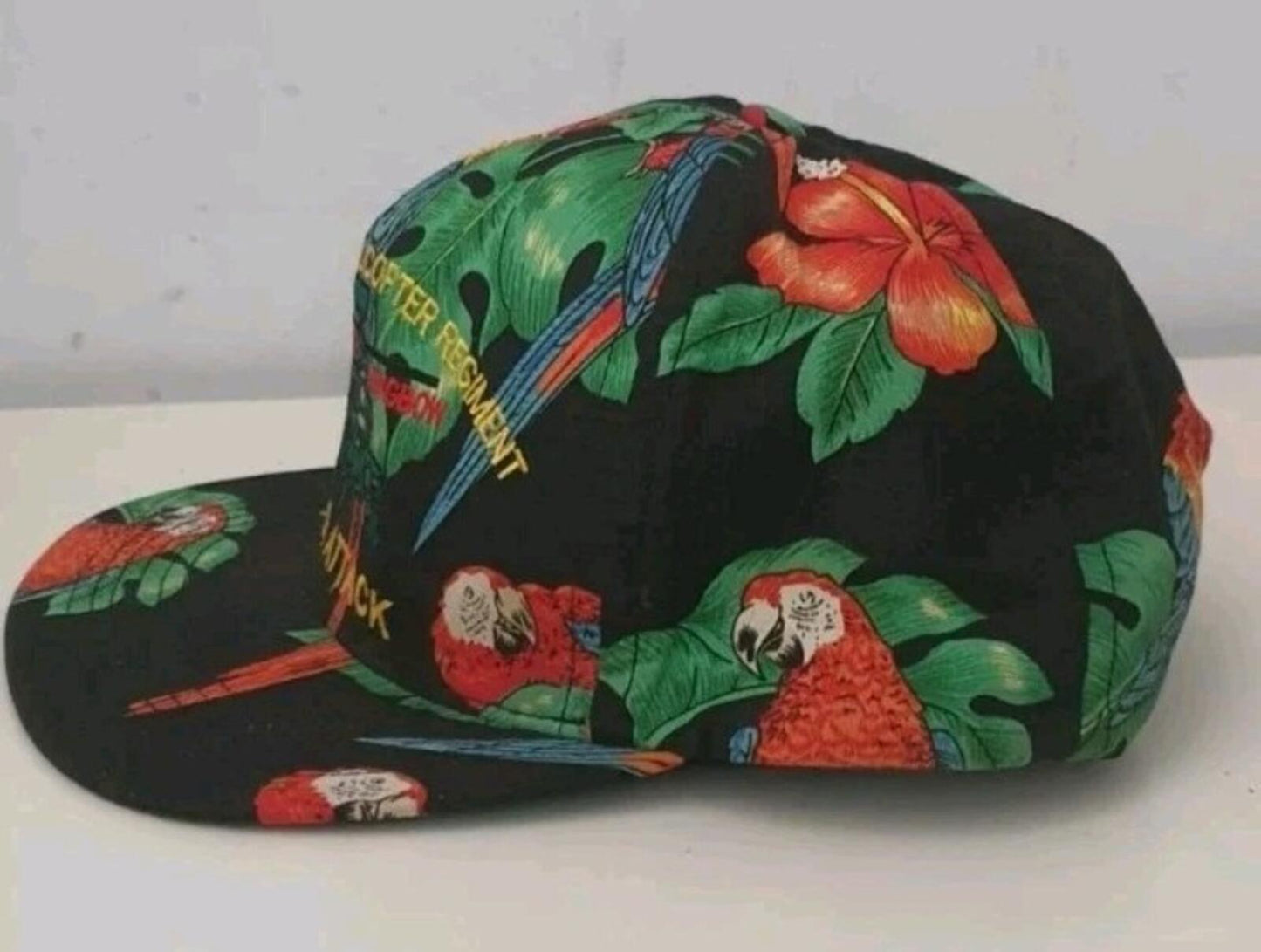 SS12 Supreme Apache Hawaiian 5panel FACTORY DEFECT 1/1 RARE Vintage 2012 Cap Hat
