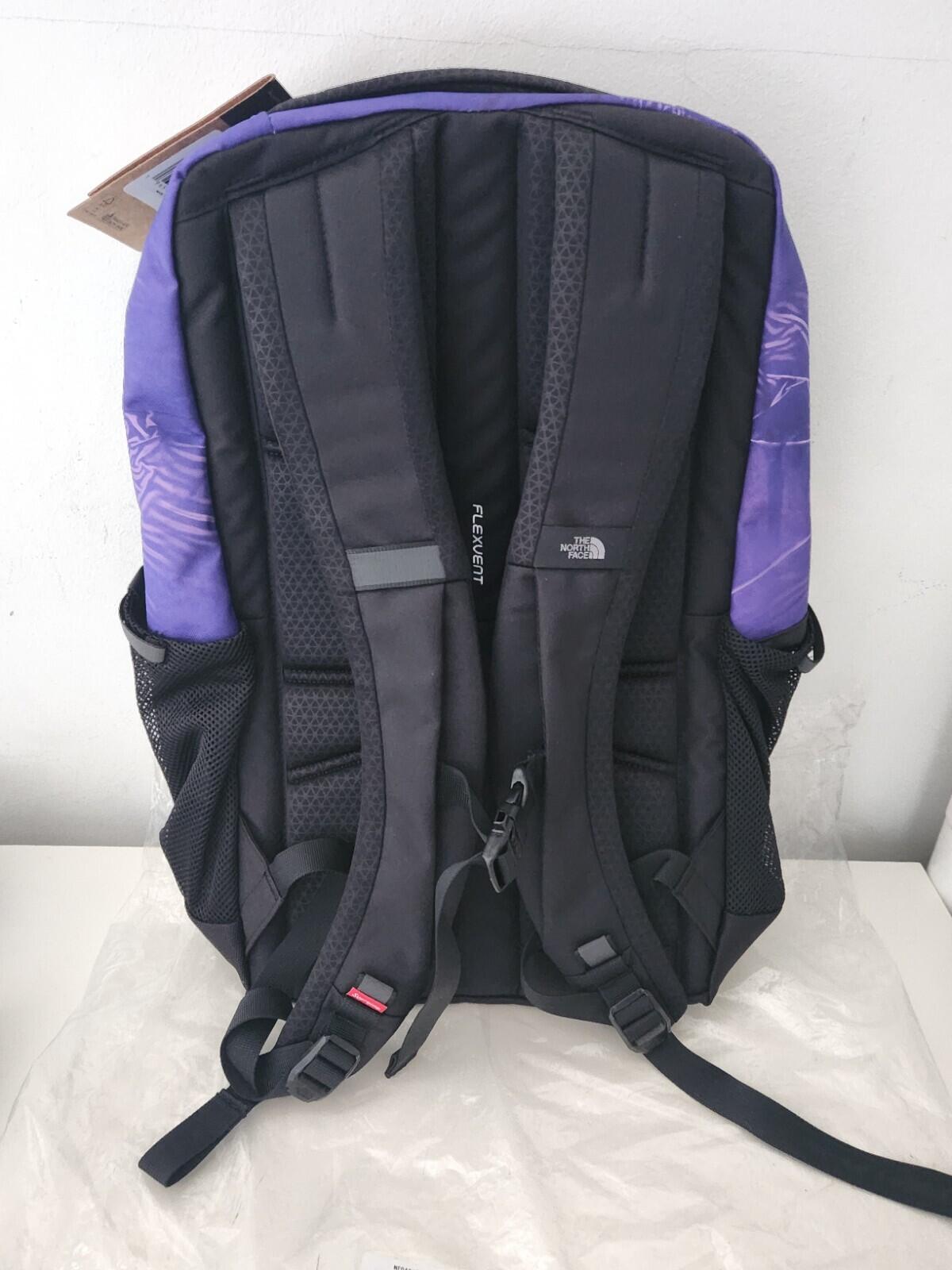 SS23 FW18 Supreme The North Face Tromple L'oeil Printed Borealis backpack Purple