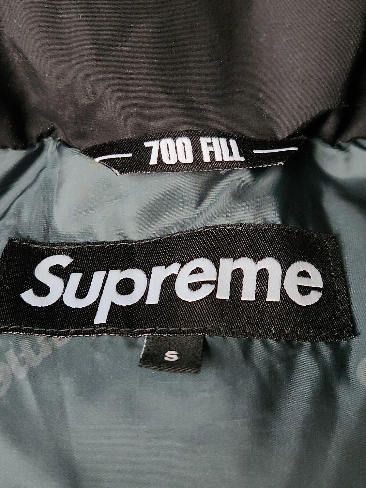 FW15 Supreme Uptown Down Parka Jacket Black Size S Waterproof Kanye West