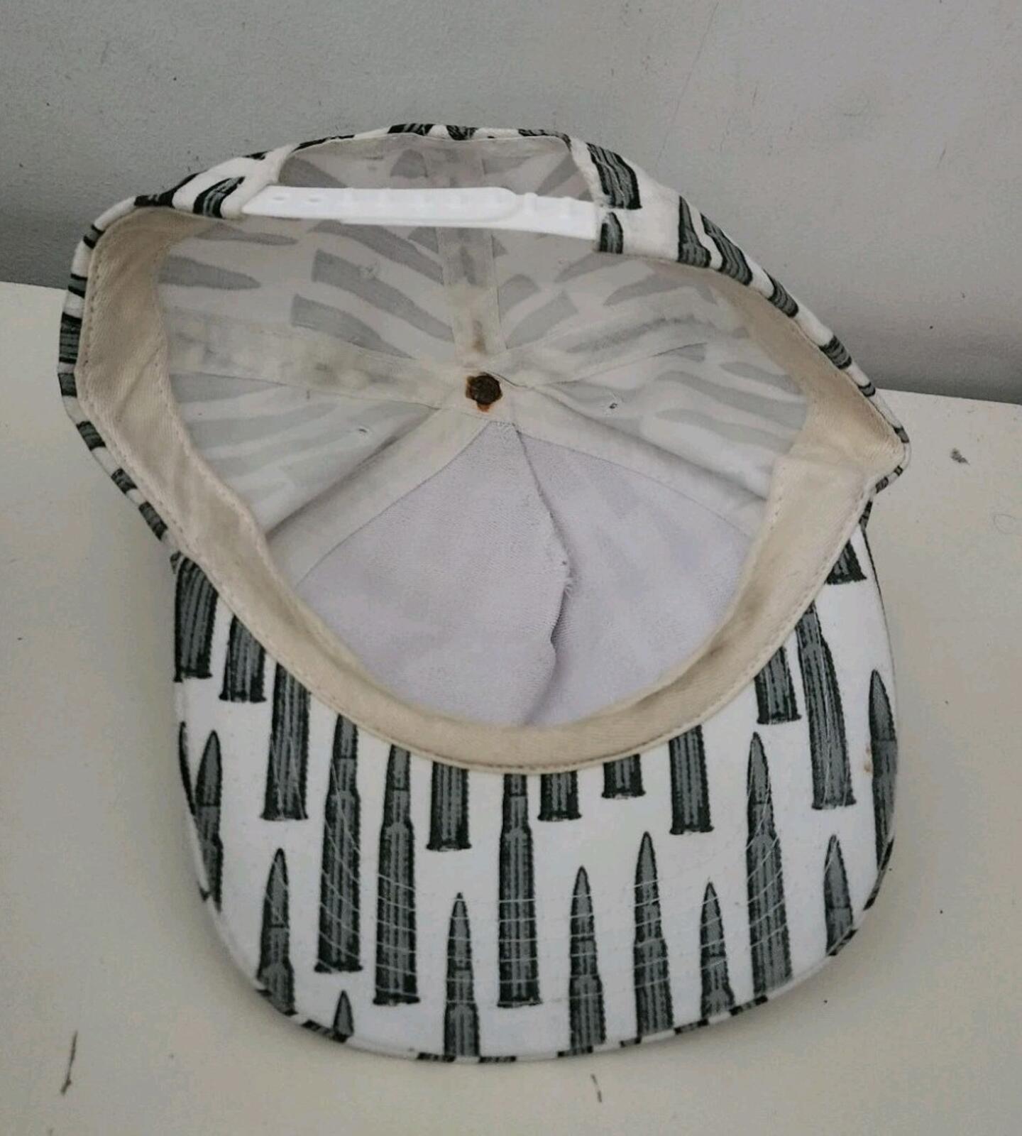 2005 Supreme Bullet 5-panel White White Hat Very Rare Vintage Grail Cap