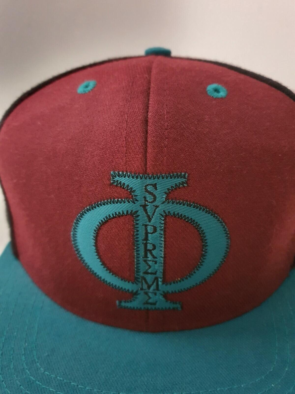FW13 Supreme Starter Phi 6-Panel Hut Kappe Snapback Sehr Selten 2013 Vintage