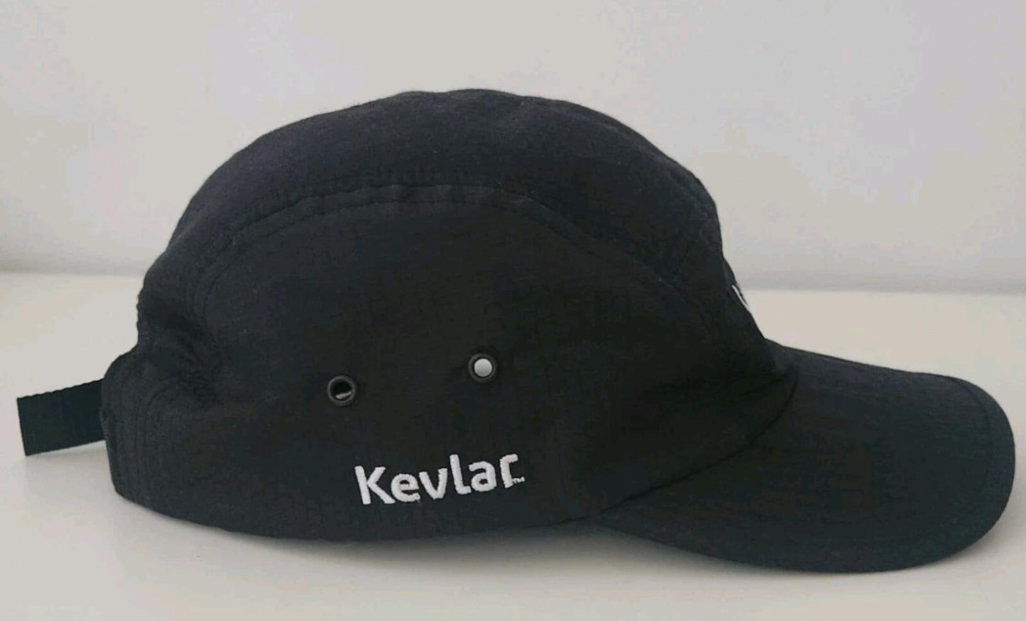 FW20 Supreme Made With Kevlar Camp Cap Black Water Resistant