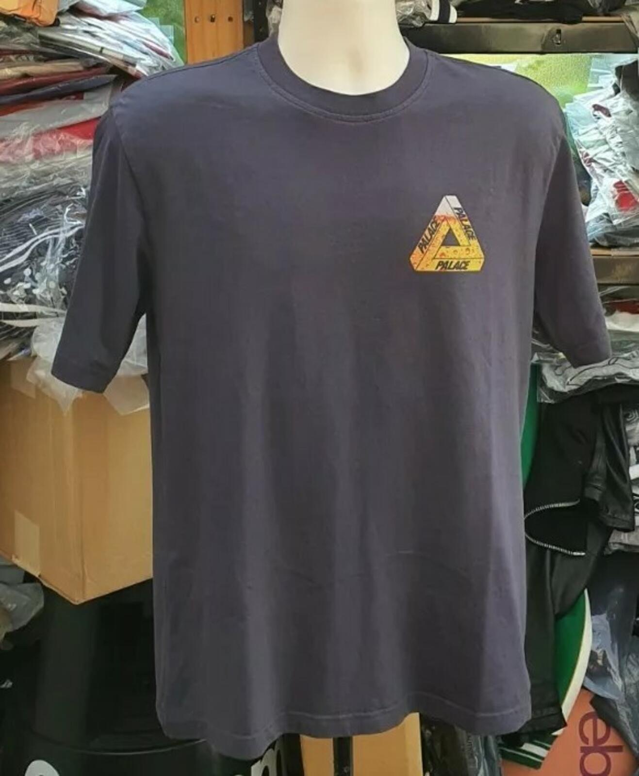AW20 Palace Tri-lager Tee Größe M Medium Marineblau T-Shirt Triferg