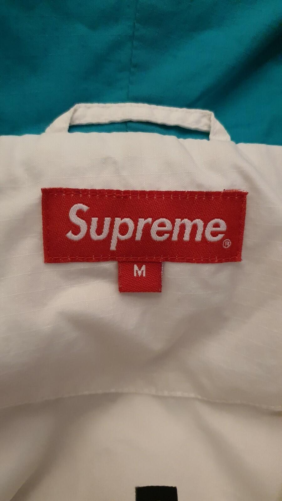 SS16 Supreme Nylon Ripstop Pullover size M medium jacket water resistant