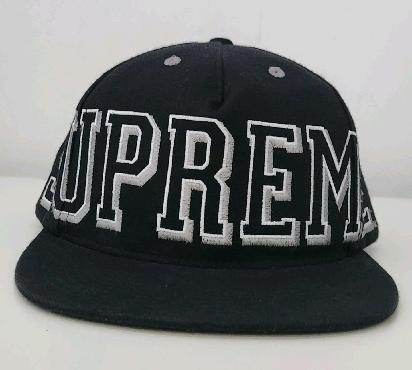 FW13 Supreme Banner 5-Panel Cap Schwarz ASAP ROCKY