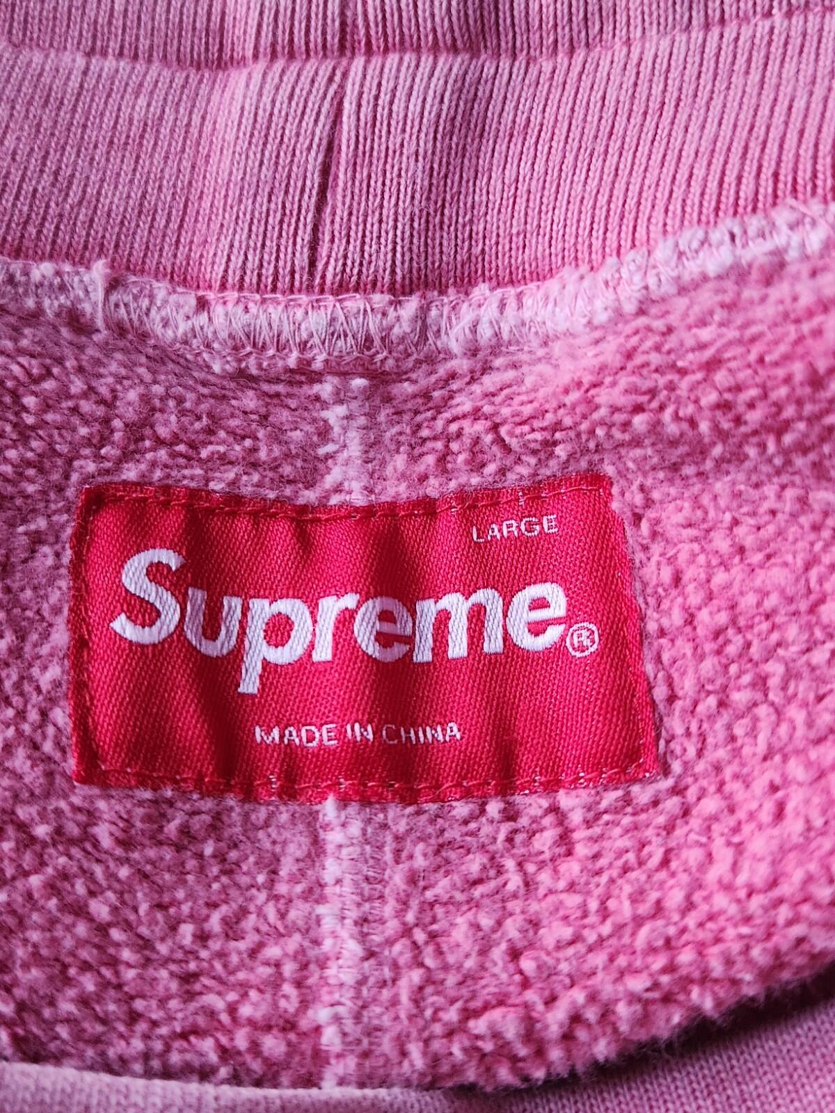 SS15 Supreme Over Dyed Sweatshort short L Large shorts Short 2015 Rare Coral