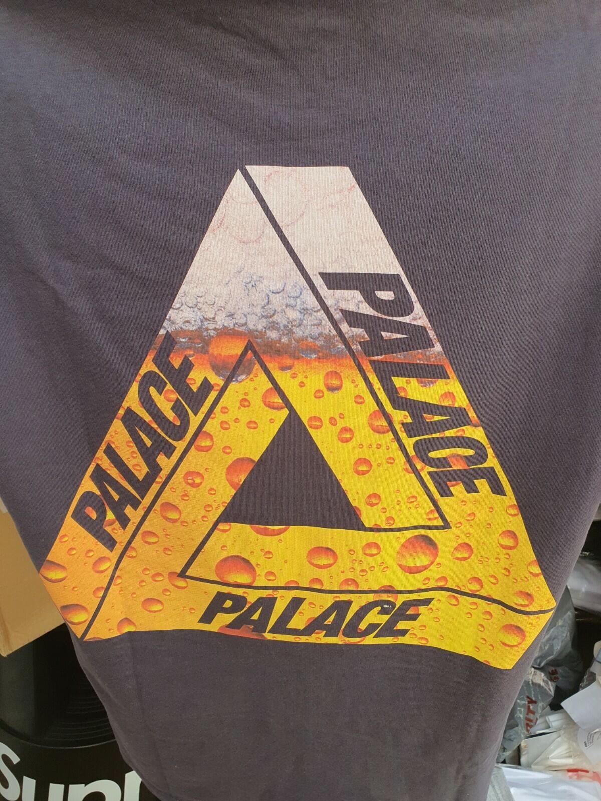 AW20 Palace Tri-lager Tee Größe M Medium Marineblau T-Shirt Triferg