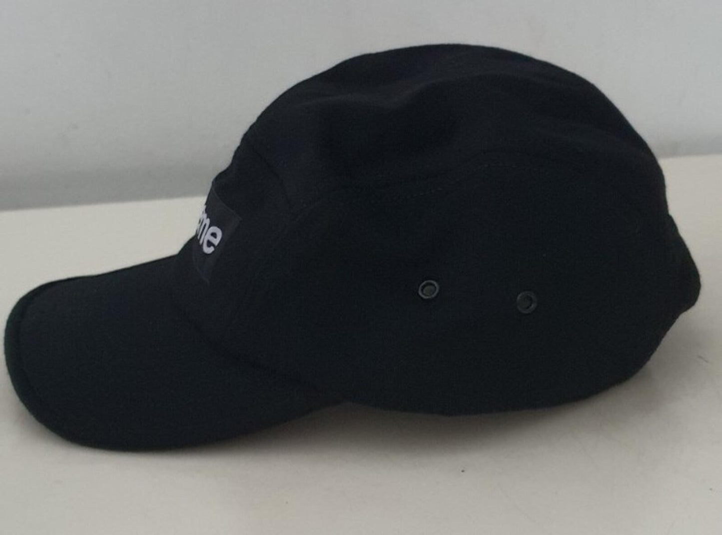 FW21 Supreme Loro Piana Wool Camp Cap Hut Camo Schwarz Capolavoro