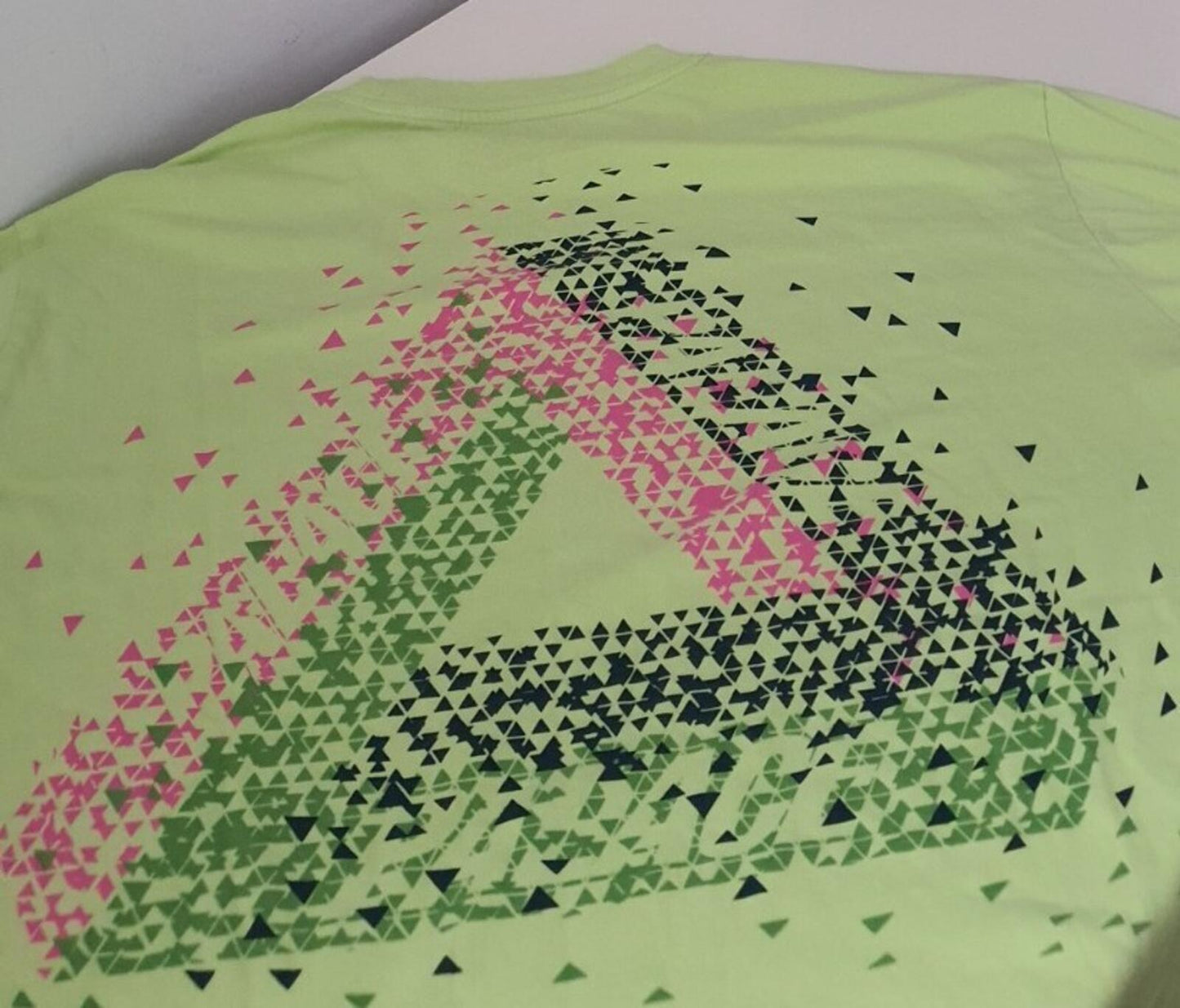 AW17 Palace Tri-Flect L/S T-shirt Fluro Size L