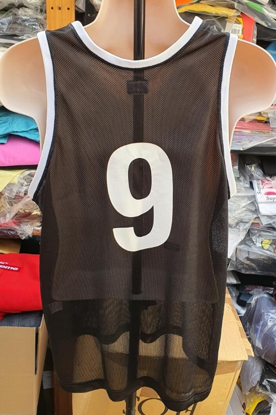 SS09 Supreme Appletown Mesh Tank Top Black Playboy Size L