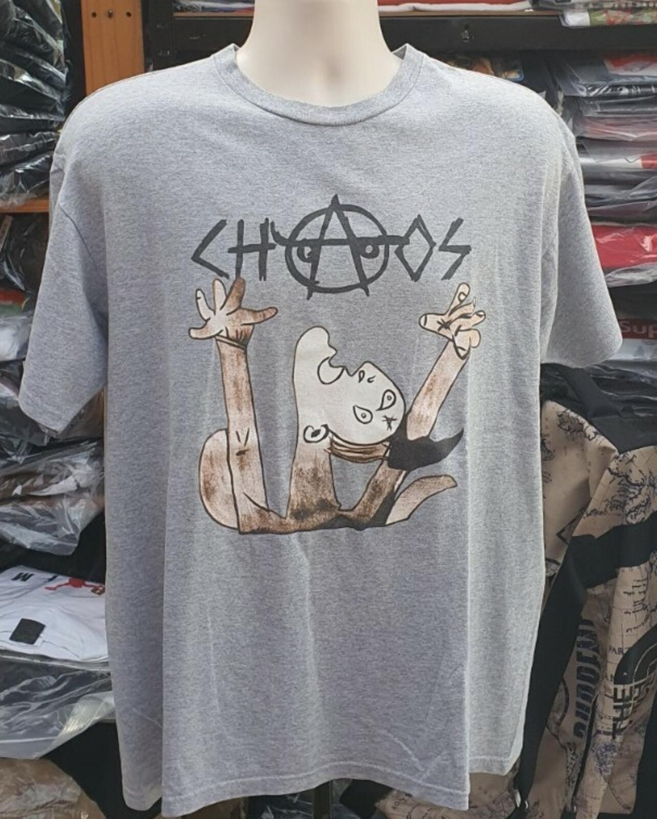 FW10 Supreme Chaos Tee Heather Grey Size L