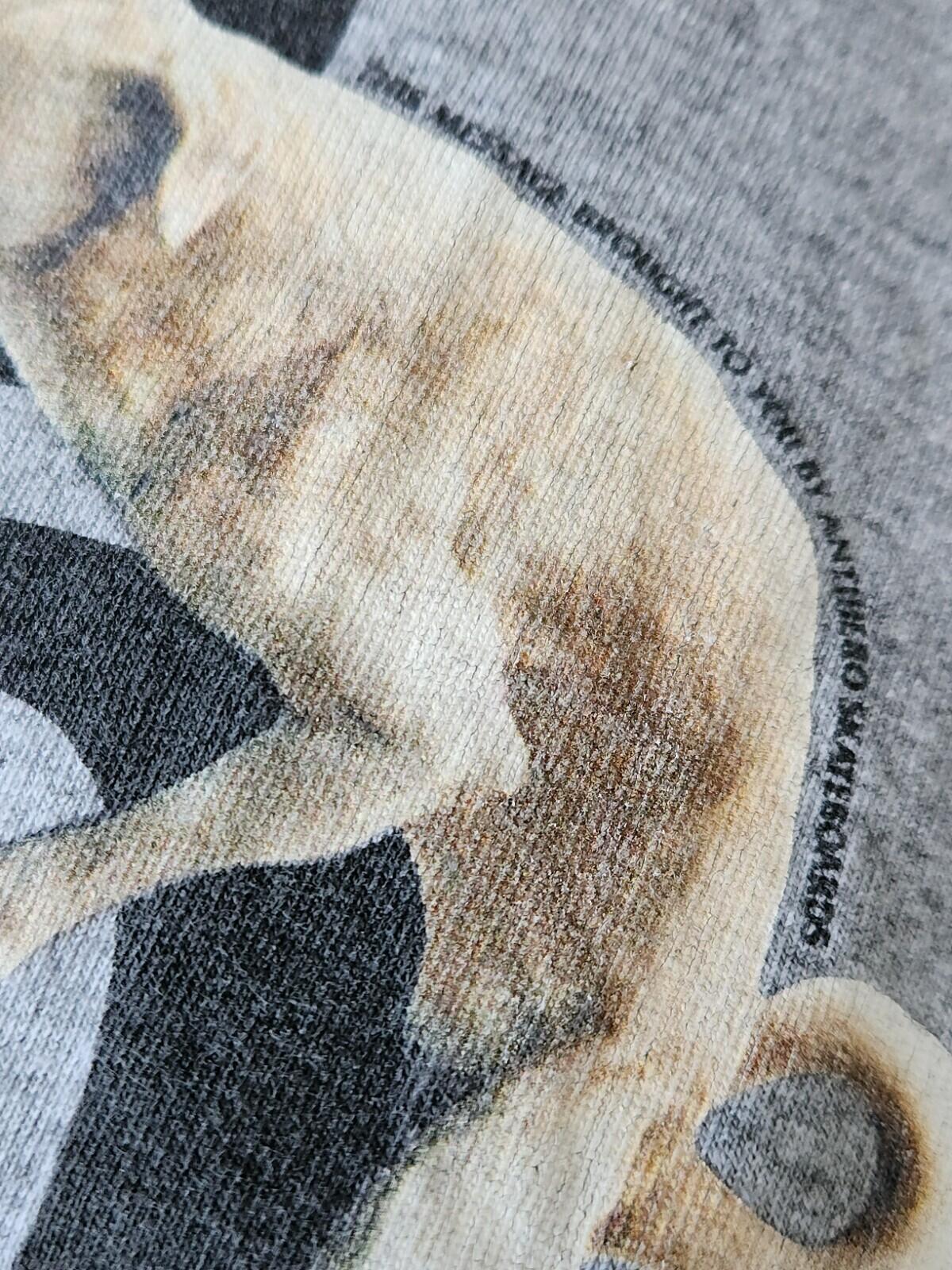 SS22 Supreme x Antihero Dog T-Shirt Melange-Grau Größe L