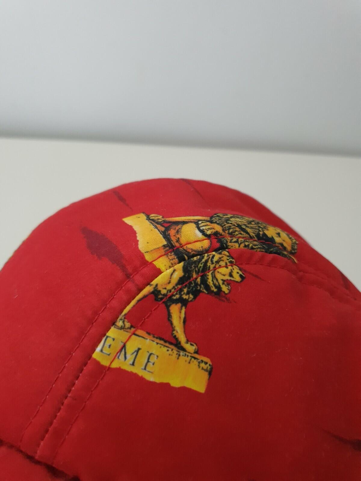 SS13 Supreme Lions Trail Hat Rojo Talla S/M