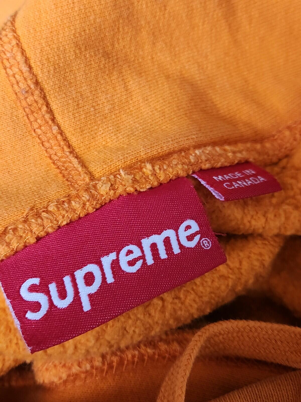 SS17 Supreme x Playboy Hooded Sweatshirt Größe M Medium Hoodie orange
