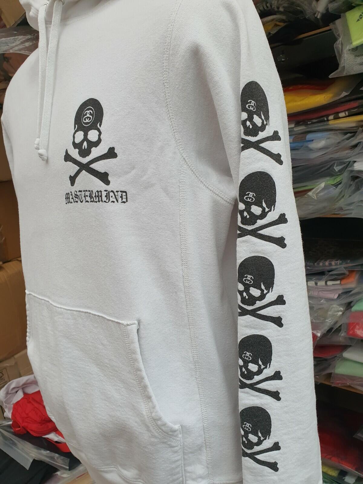 Stussy x Mastermind white Hooded Sweatshirt White Size S