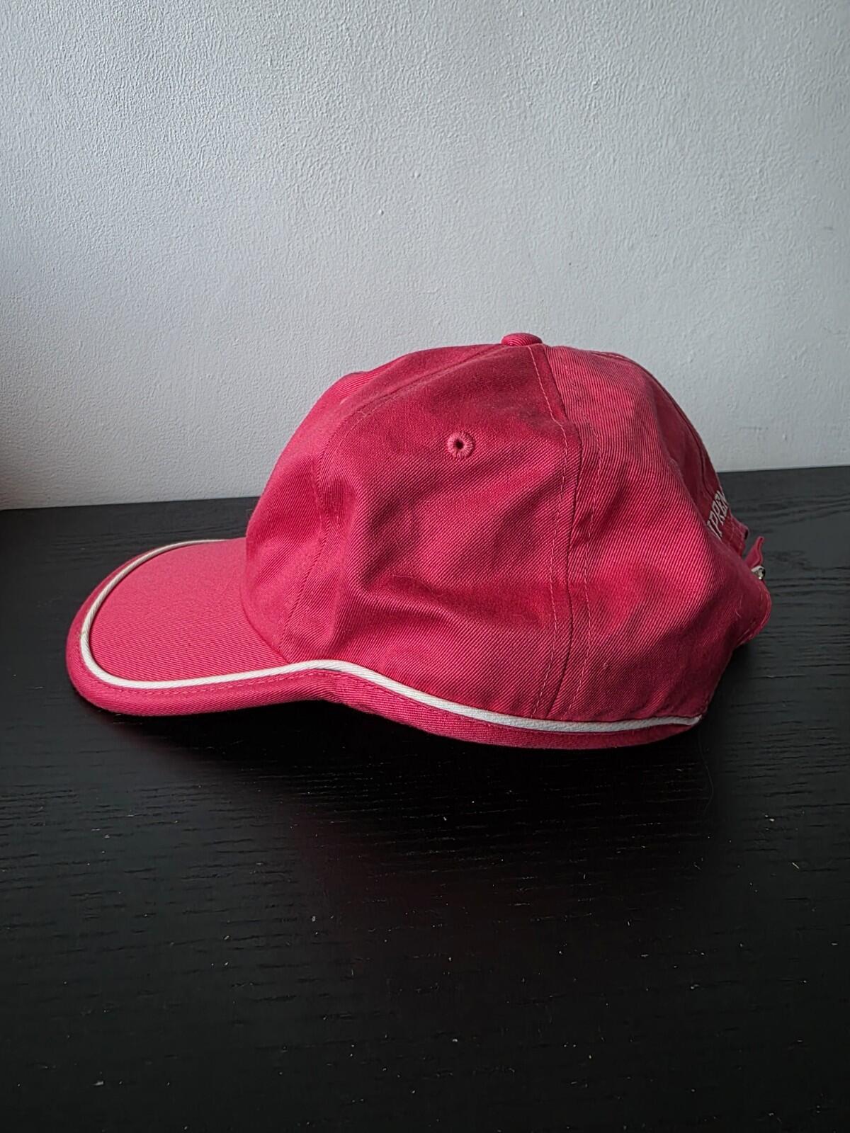 SS20 Supreme Piping 6-panel Cap Pink