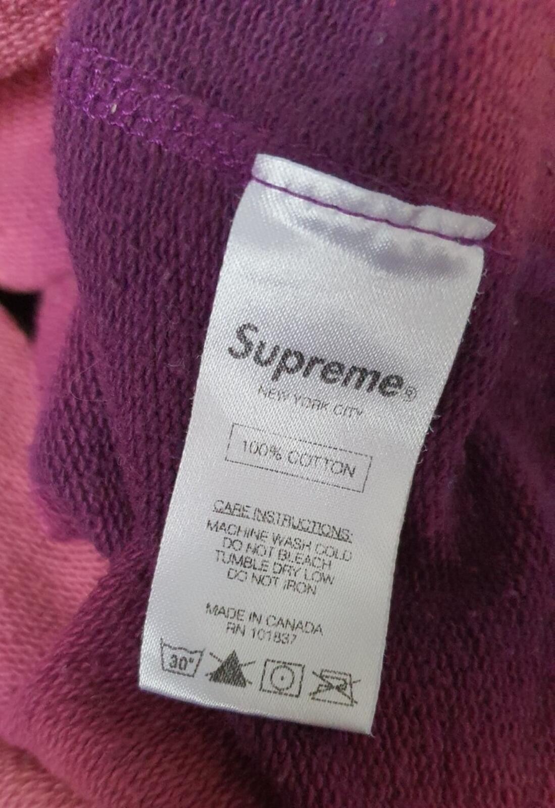 SS14 Supreme Siouxsie Sioux Tie Dye Hooded Sweatshirt Size M