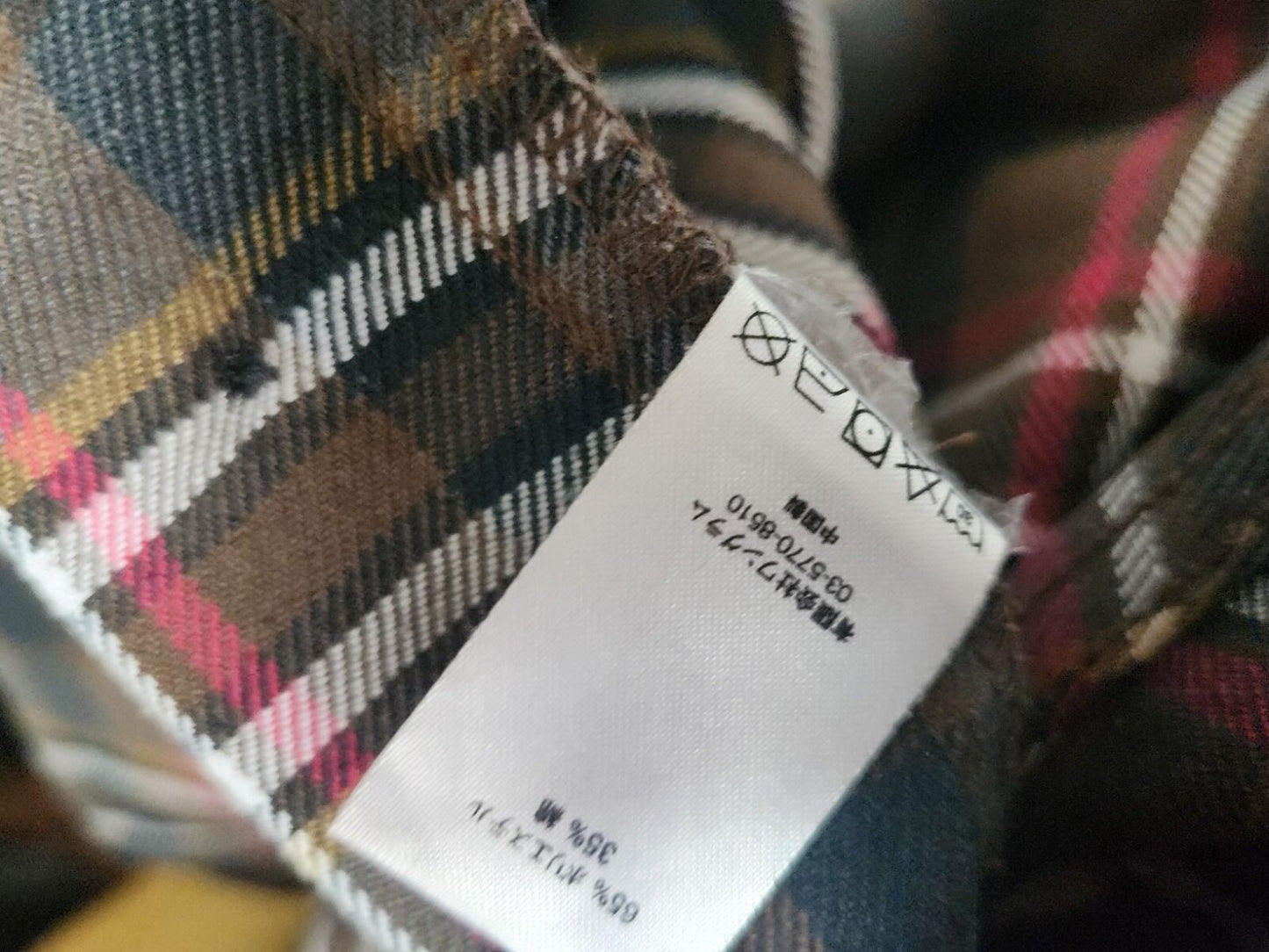 SS17 Supreme Cargo Pant Plaid Size 30 W30 L30