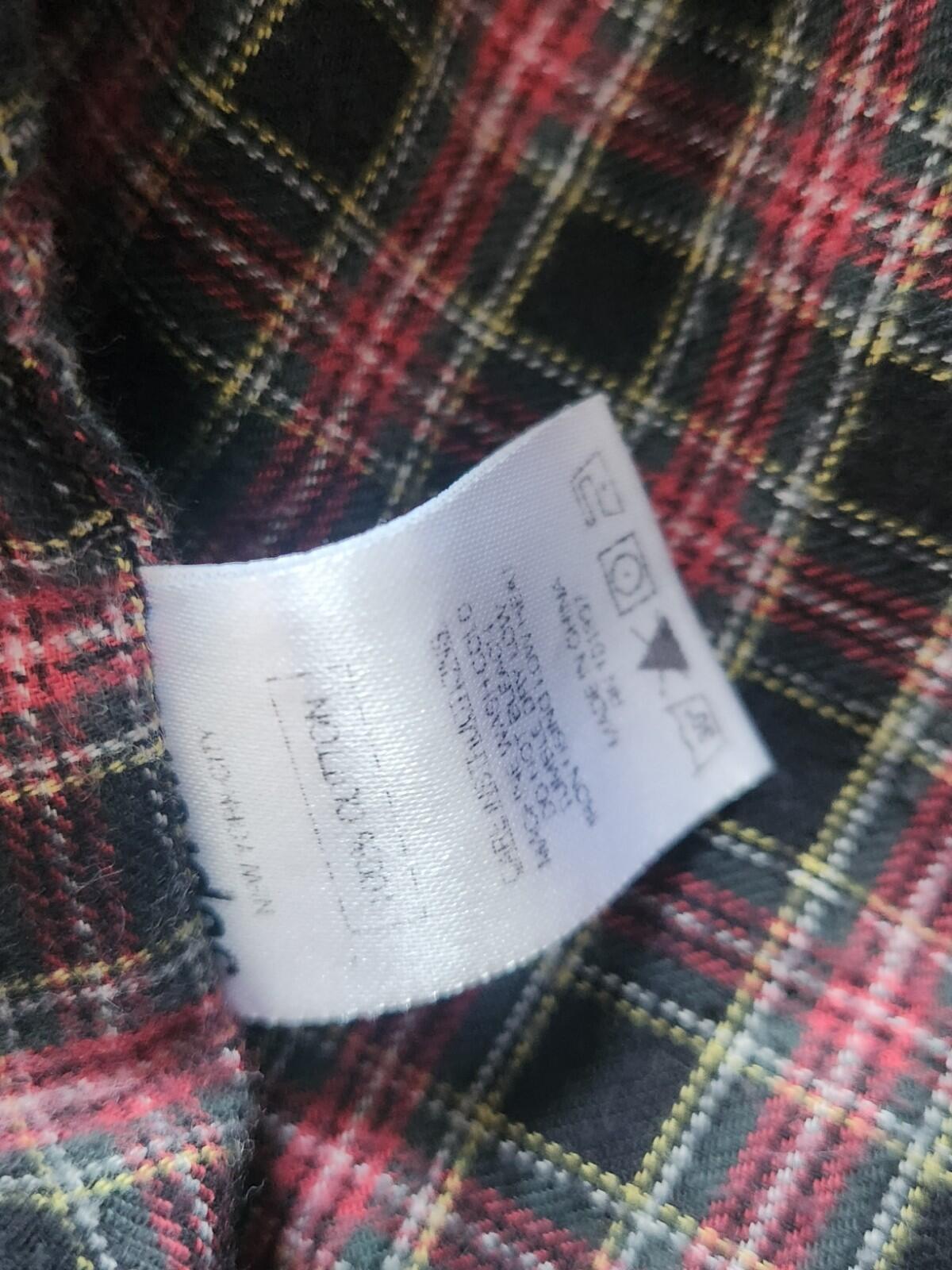SS14 Supreme Hooded Flannel Shirt Rare Vintage 2014 Size M Medium