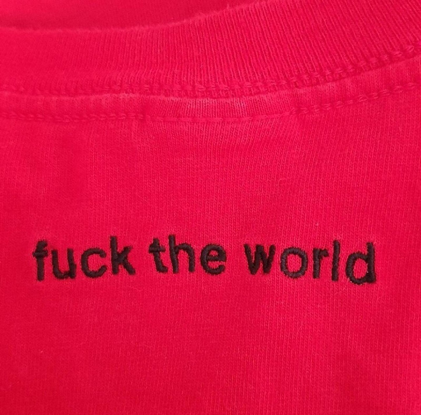 SS18 Supreme FTW Tee Red T-shirt Size M Medium