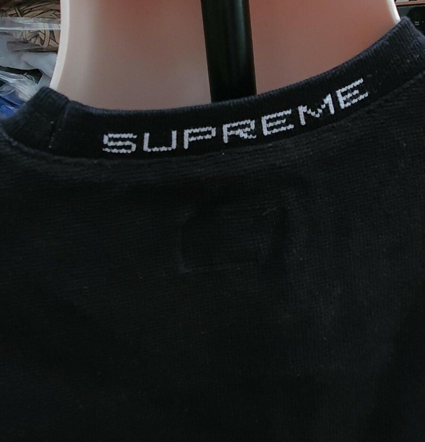 SS18 Supreme Waffle Ringer Tee Size L