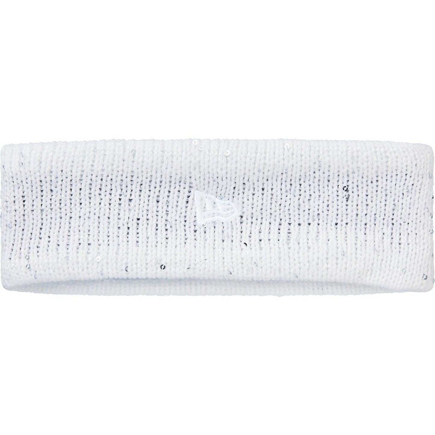 FW18 Supreme New Era Sequin Arc Logo Stirnband Weiß Ungeöffnet