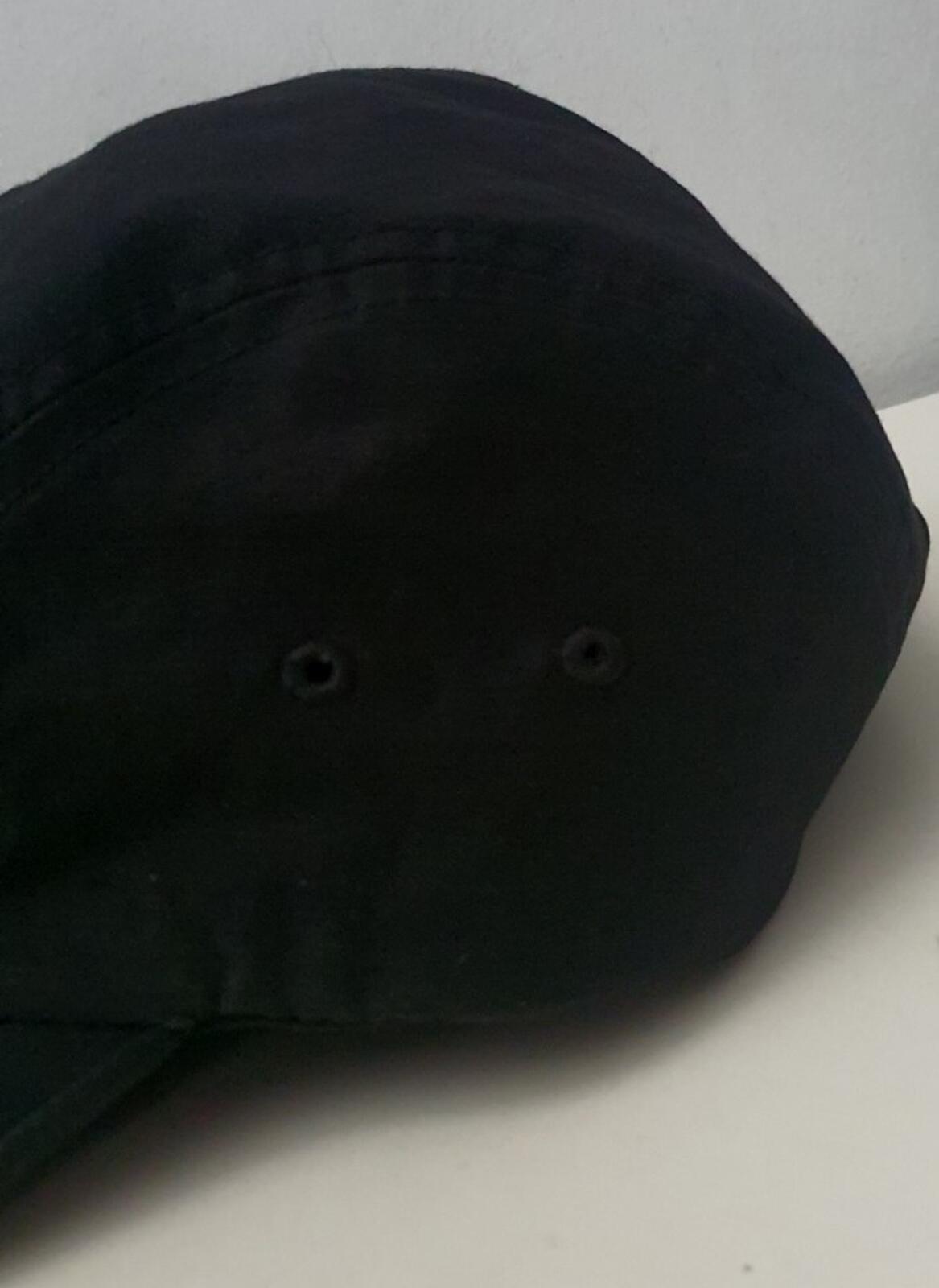 FW20 Supreme Military Camp Cap Hat Black Box Logo Made In USA