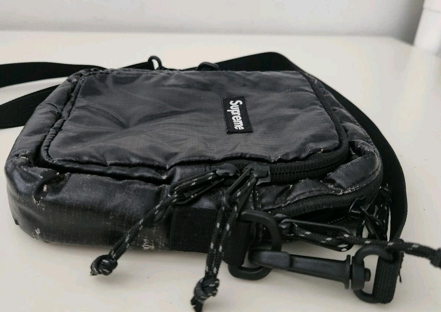 FW17 Supreme Shoulder Bag Black