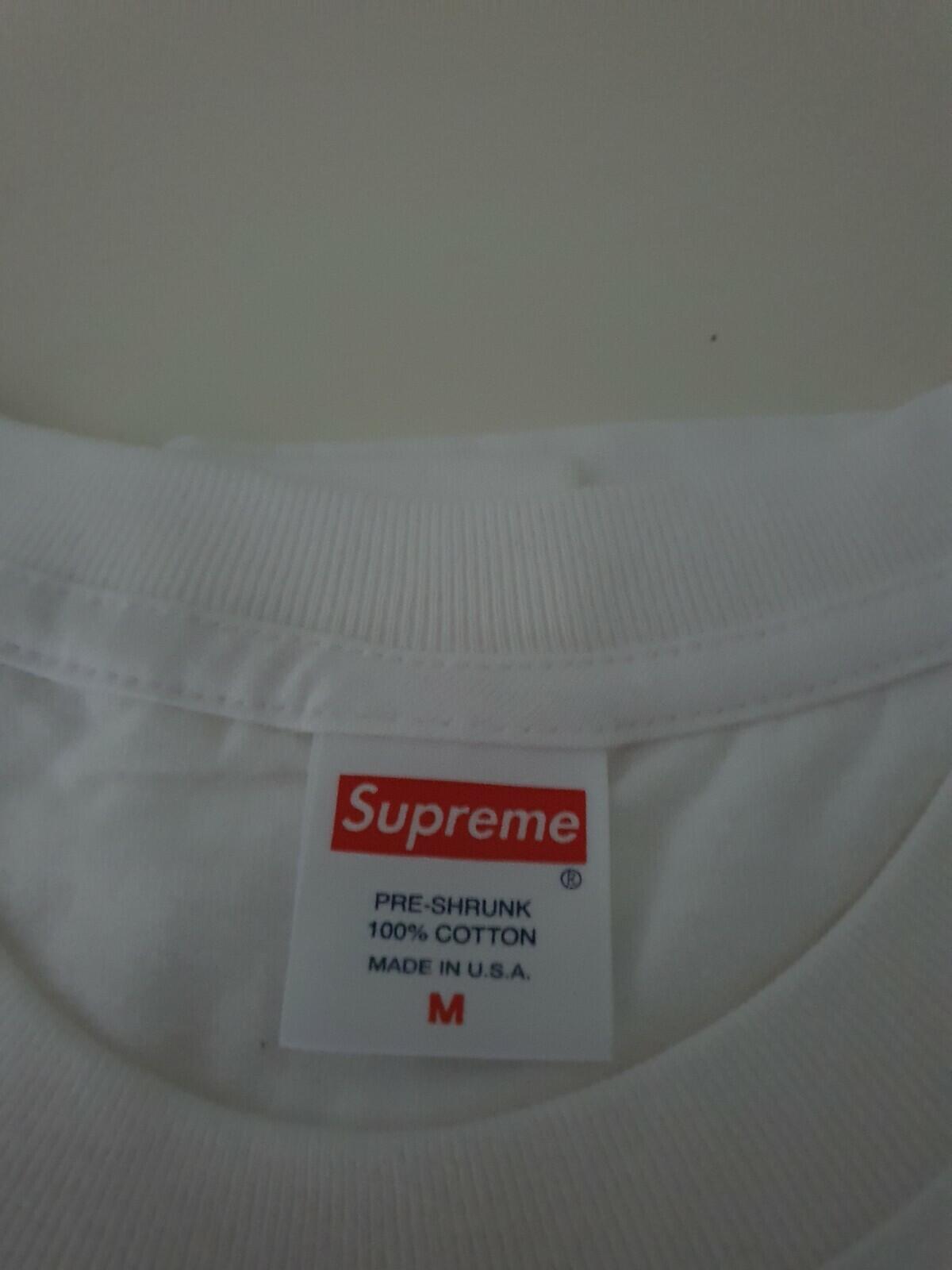 SS20 Supreme x Daniel Johnston Frog tee M white T-shirt