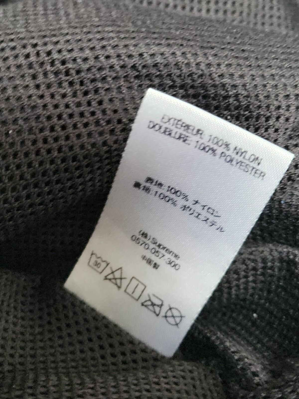 FW18 Supreme 2-Tone Zip Up Jacket Black Size M Water Resistant