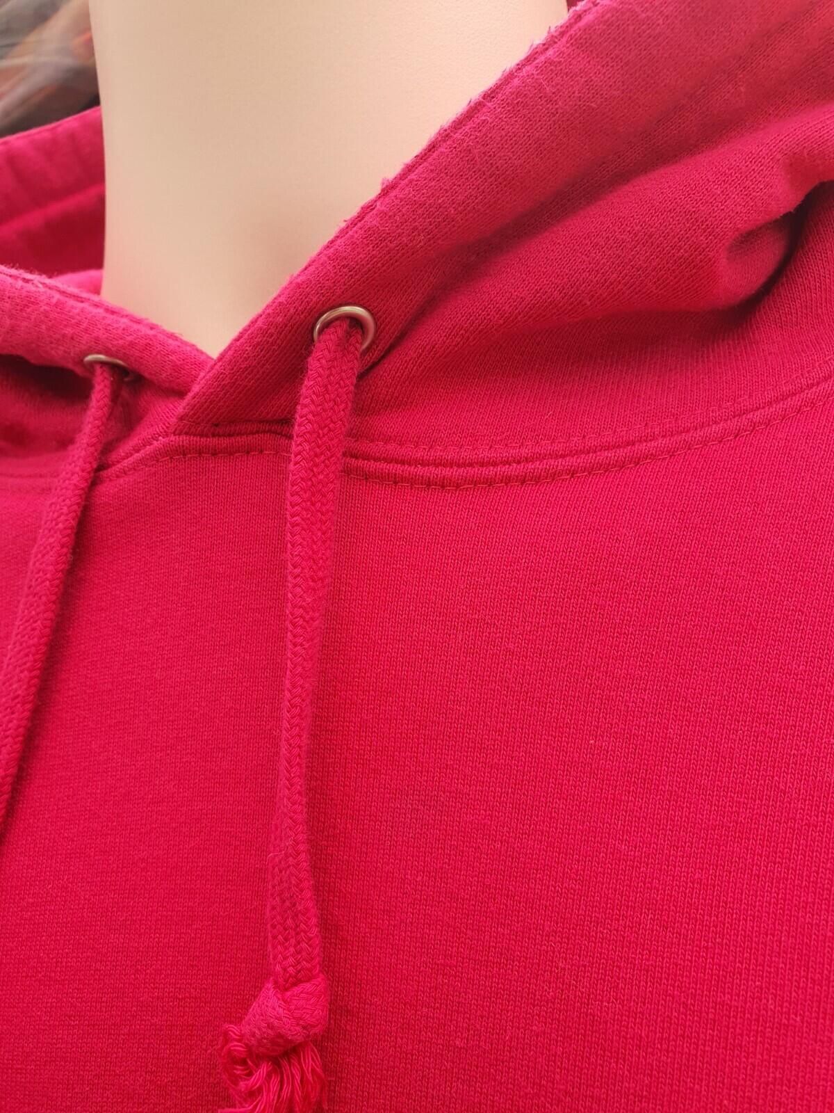SS20 Supreme Metallic Rib Fuchsia Kapuzenpullover Größe XL Hoodie
