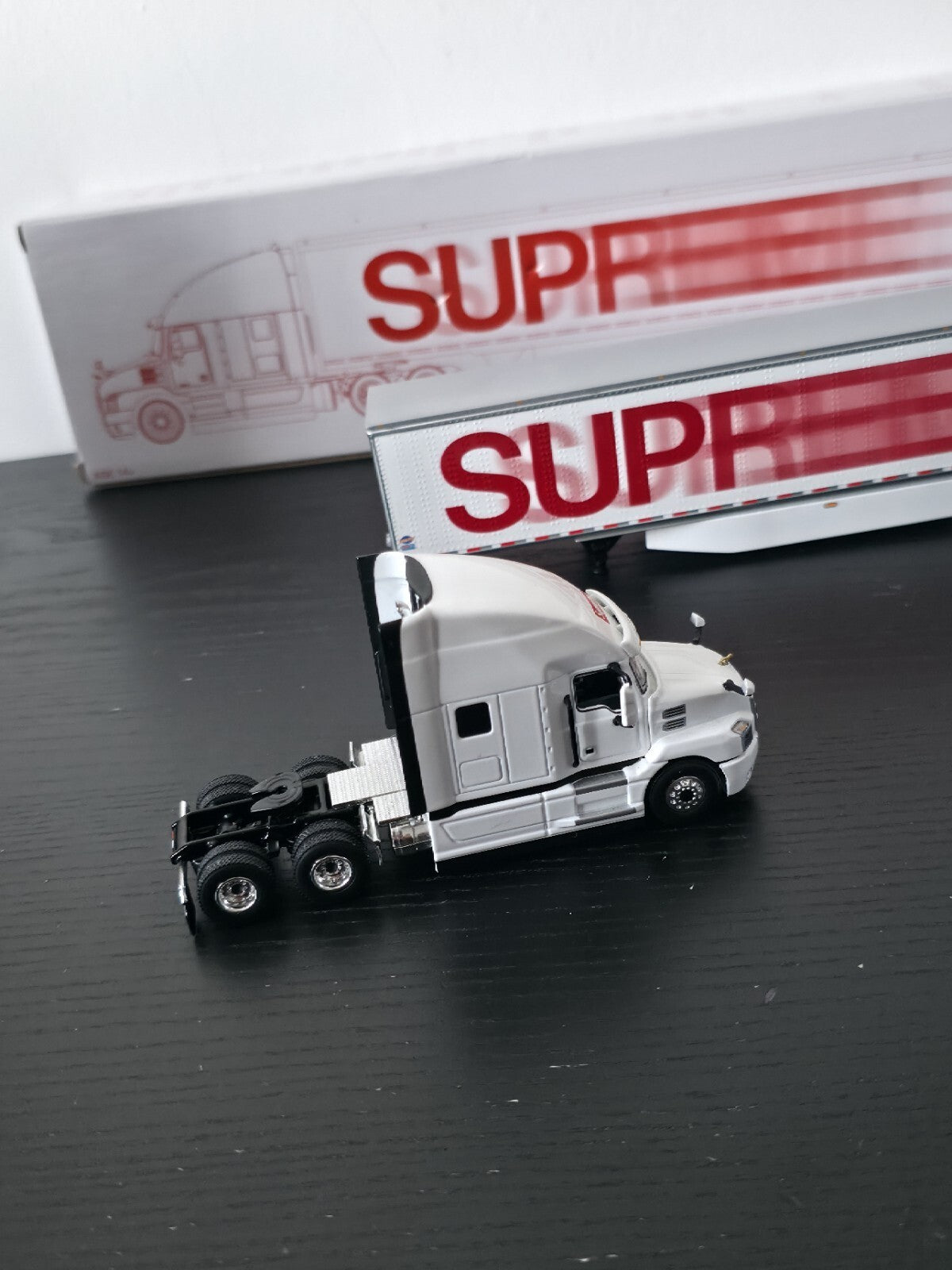SS24 Supreme First Gear Truck Model Mack Anthem Sleeper Cab & 53' Trailer