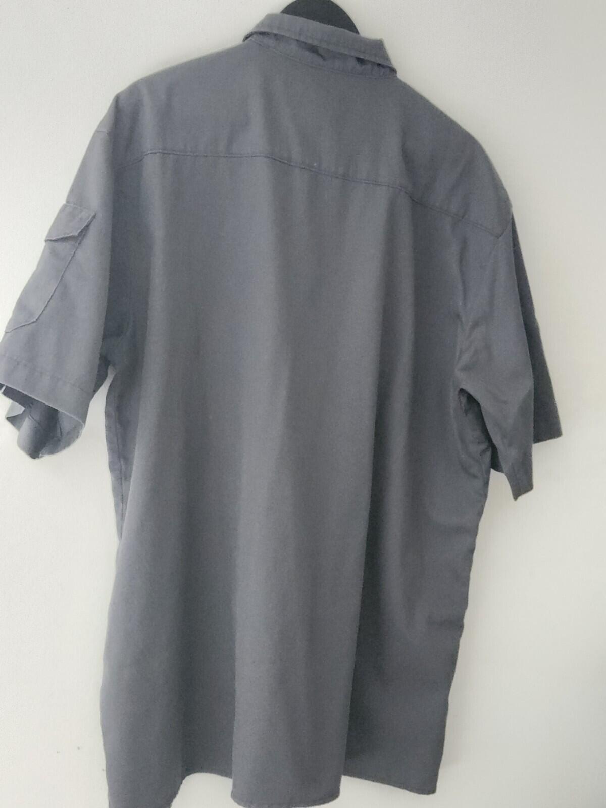 SS22 Supreme x Dickies Stripe S/S Work Shirt Black Size XL