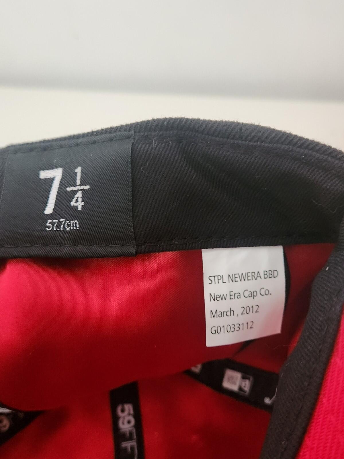 SS12 Staple Pigeon New Era 59Fifty Wool Cap Black Size 7 1/4