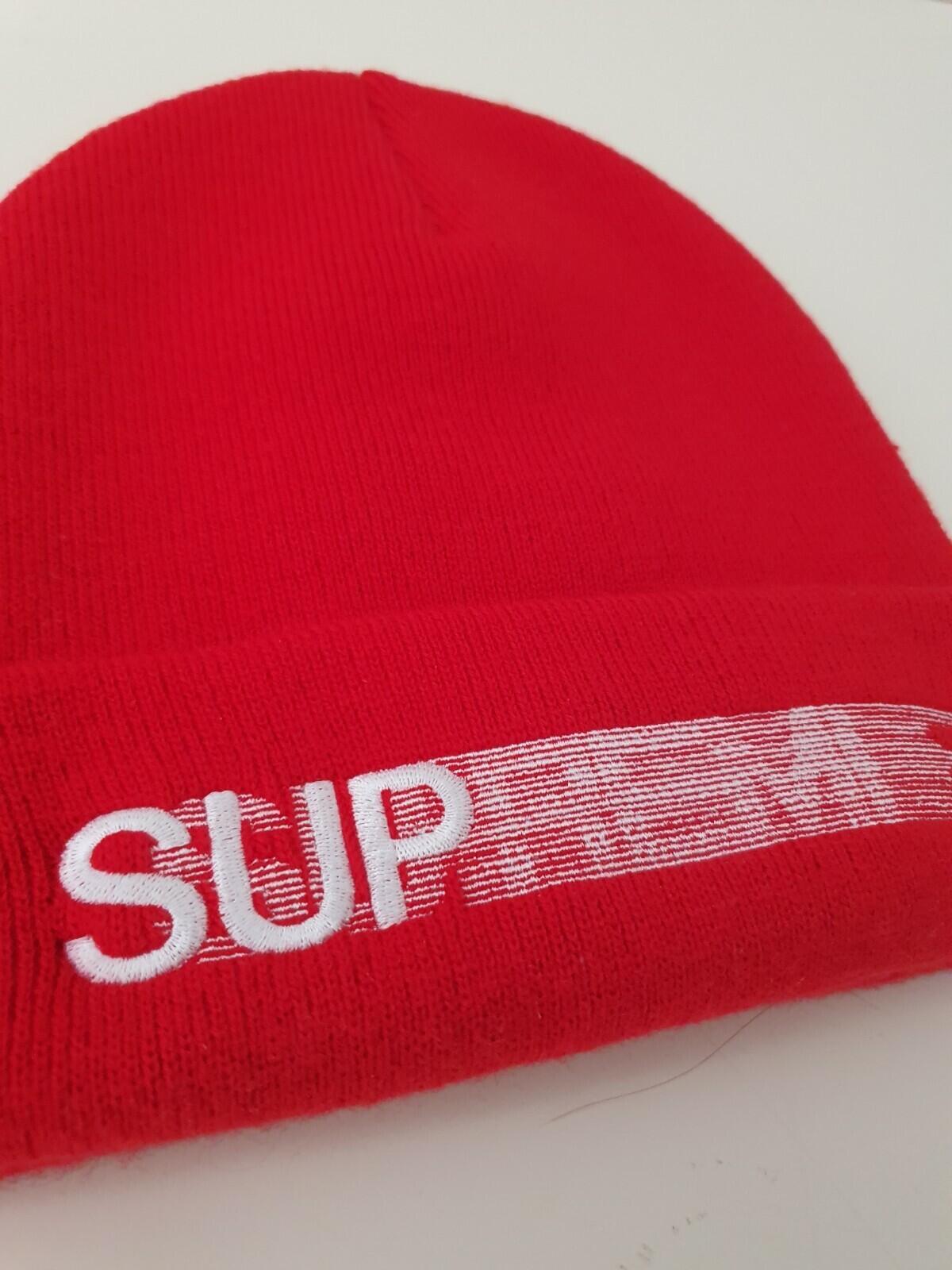 Gorro rojo Supreme Motion Logo SS20