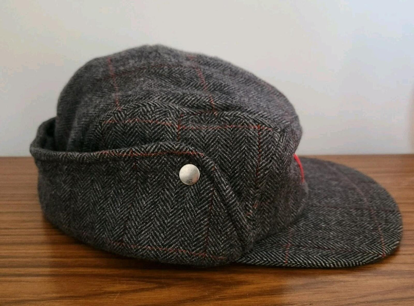 FW11 Supreme Wool Snap Up Trail Hat Hield Classic Cloth Grey Size S/M
