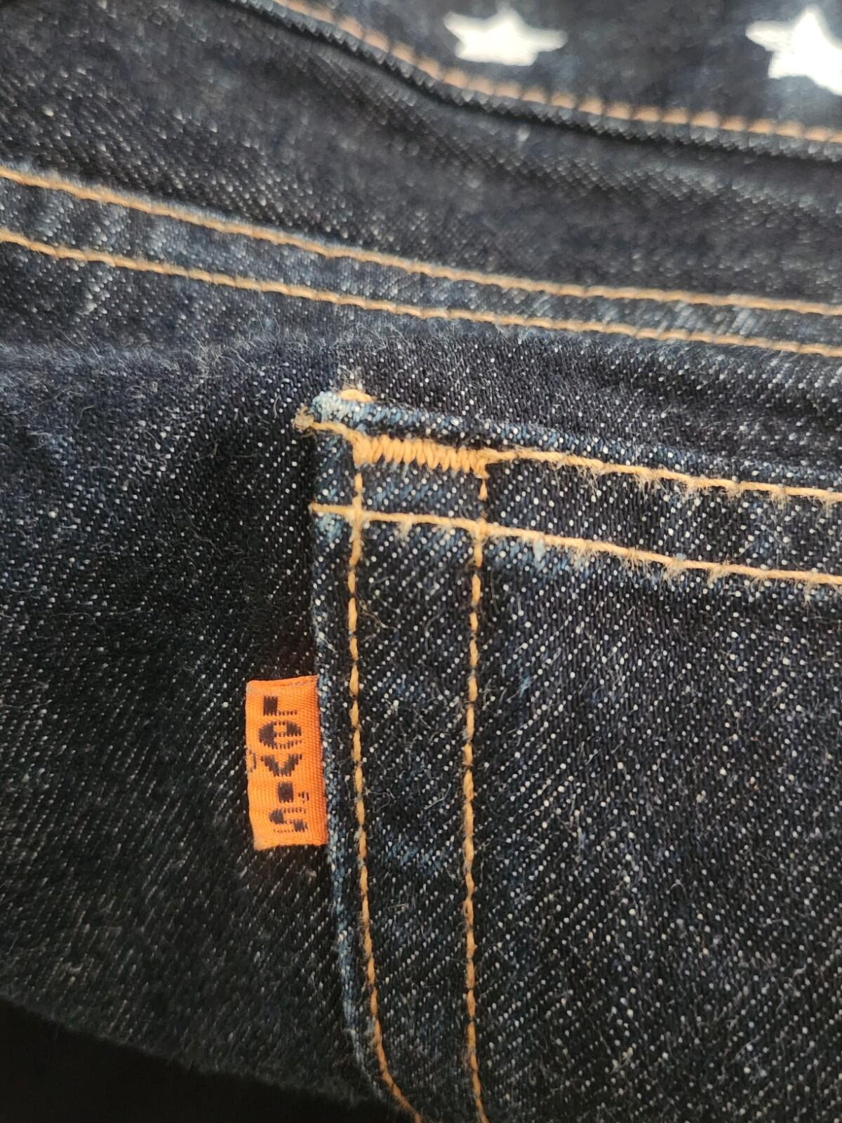 FW11 Supreme x Levis 505 Zip-Fly Jean 34 W34 L32 Levi's Denim Stars Vintage 2011