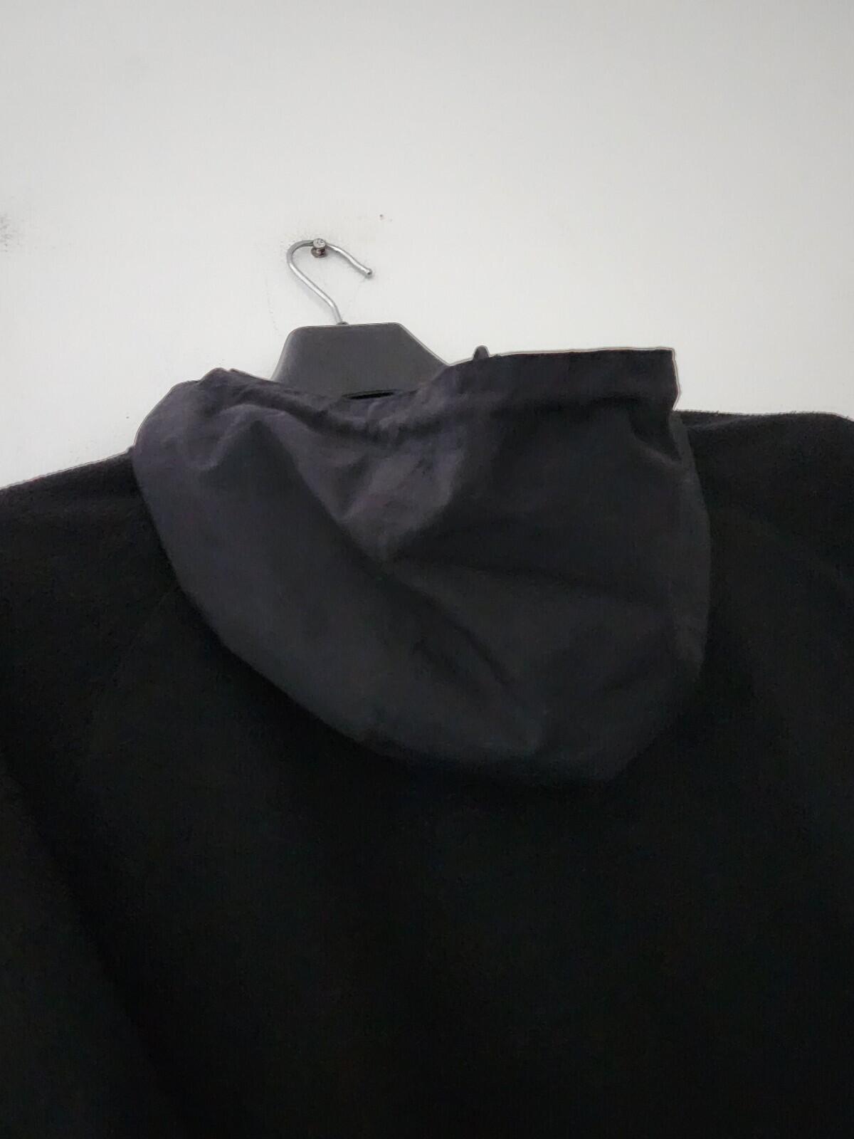 FW13 Supreme Fleece Pullover Hoodie Black Size M