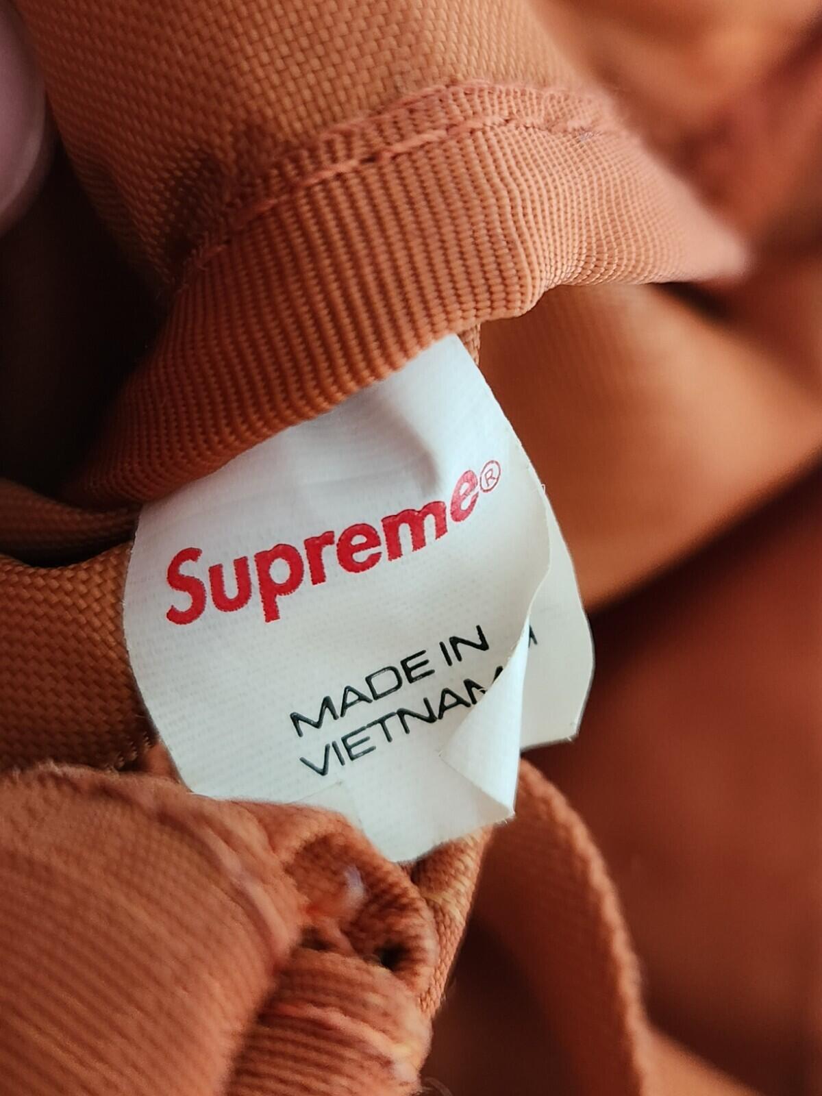 FW21 Supreme Umhängetasche Orange Bauchtasche Wasserabweisend