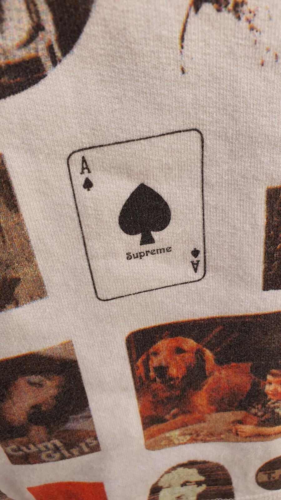 SS17 Supreme Thrills weißer Kapuzenpullover M Hoodie