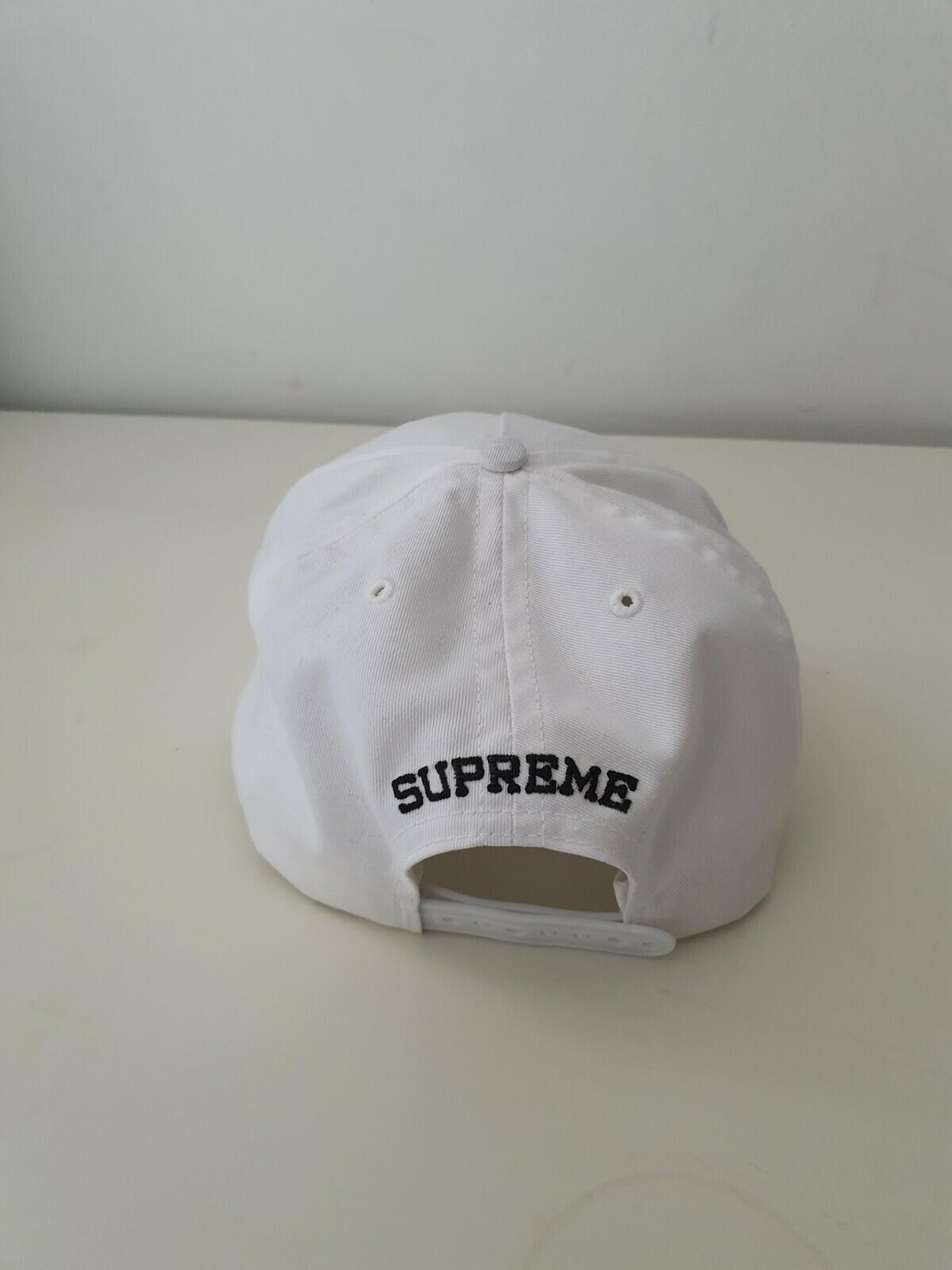 SS17 Supreme Go Fuc k Yourself 5-panel Cap White