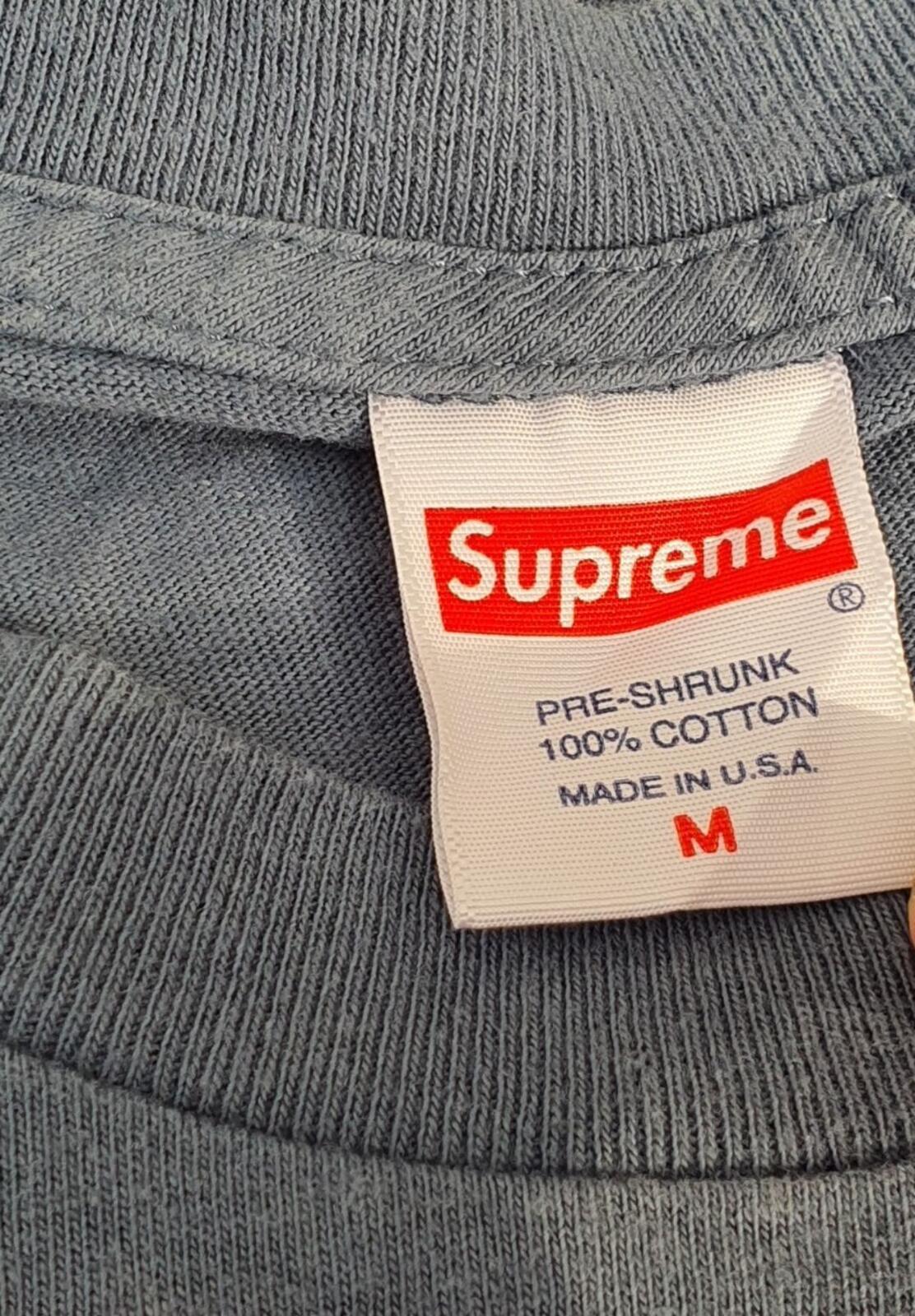 FW18 Supreme Mike Kelley Ahhyouth! Tee size M medium T-Shirt slate blue