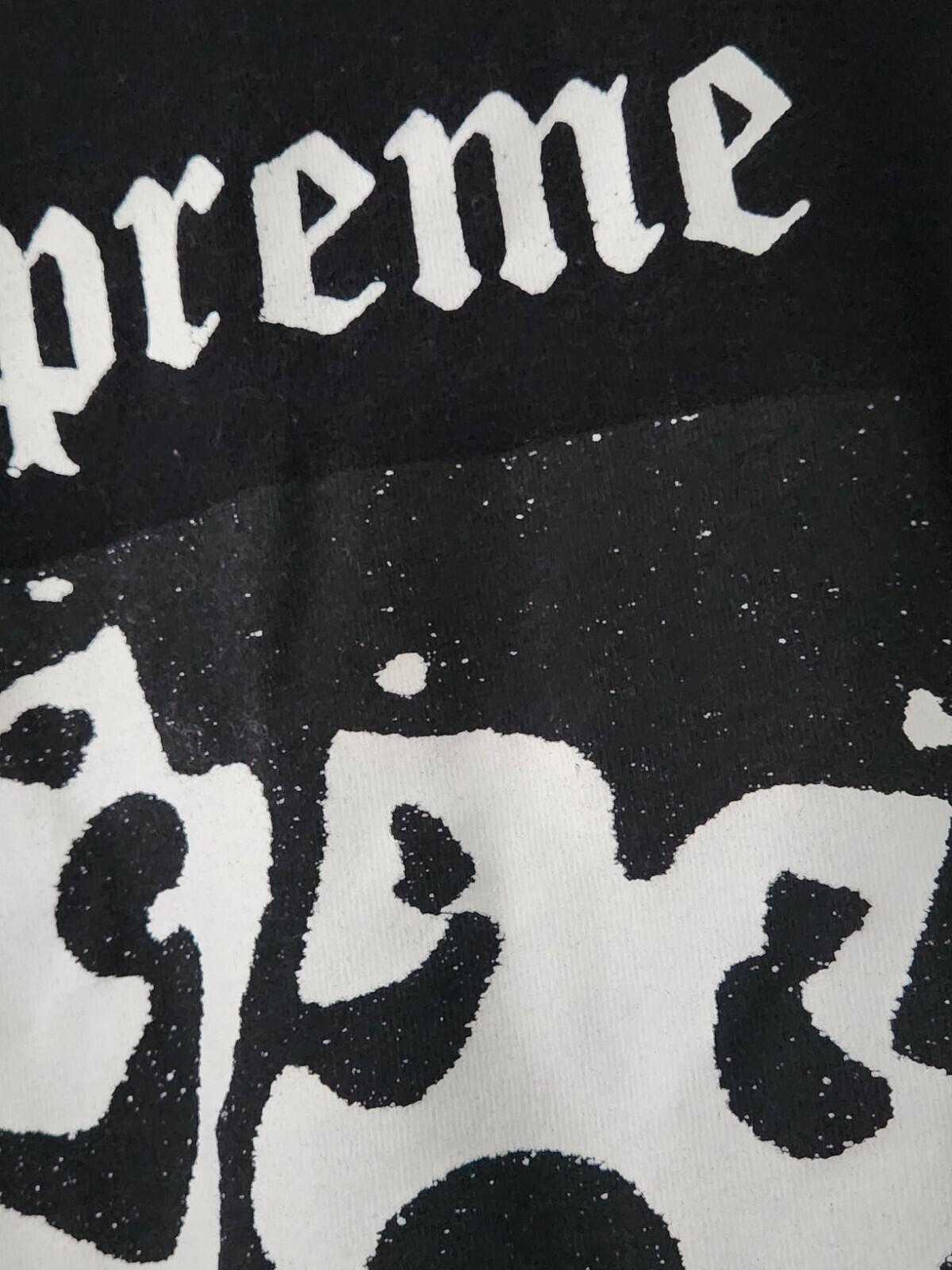 SS16 Supreme Productions Long sleeve black L/S tee size L large T-shirt
