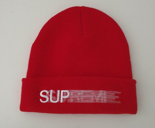 Gorro rojo Supreme Motion Logo SS20