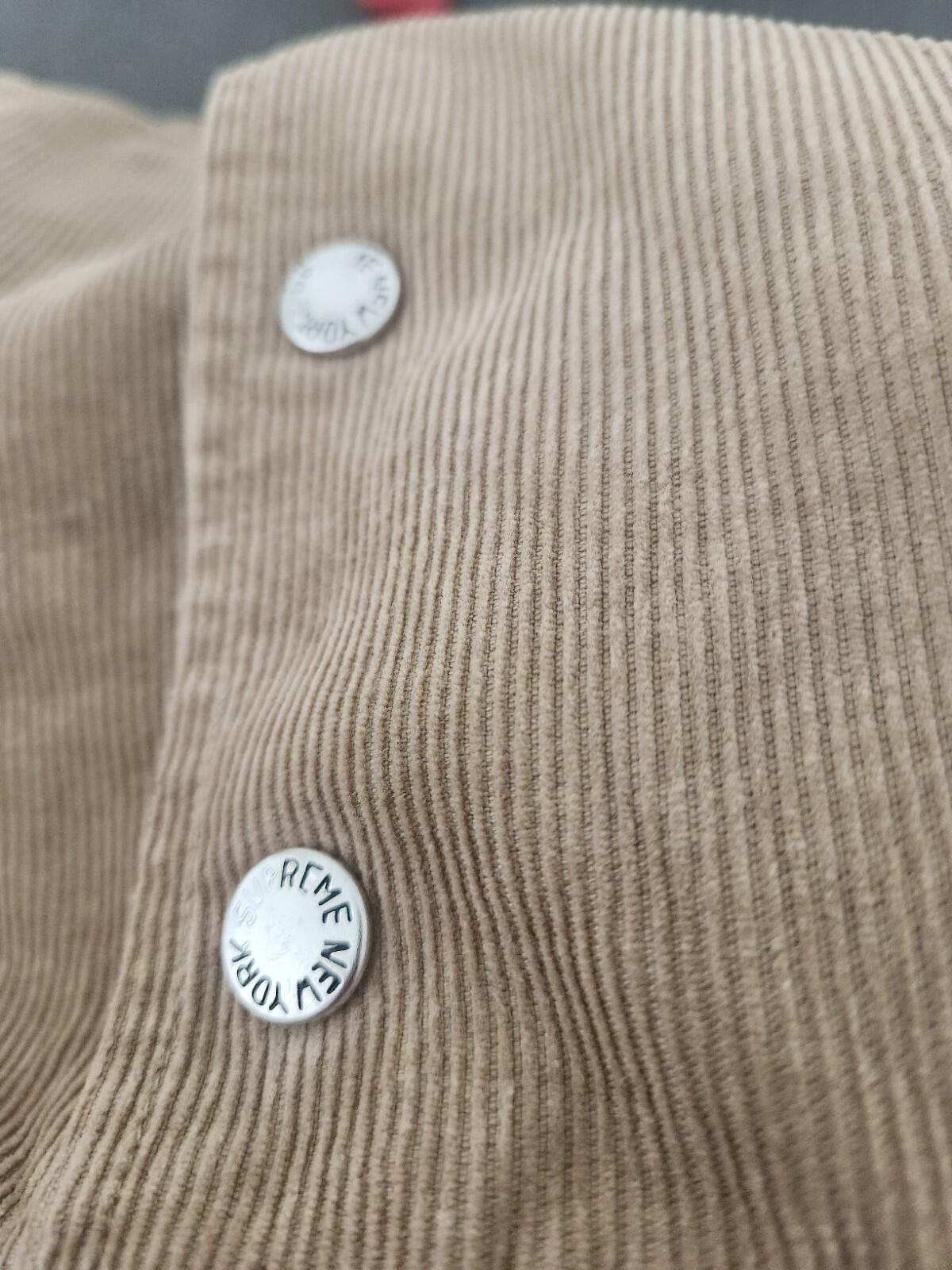 SS12 Supreme Corduroy Pullover Jacket Brown Size M