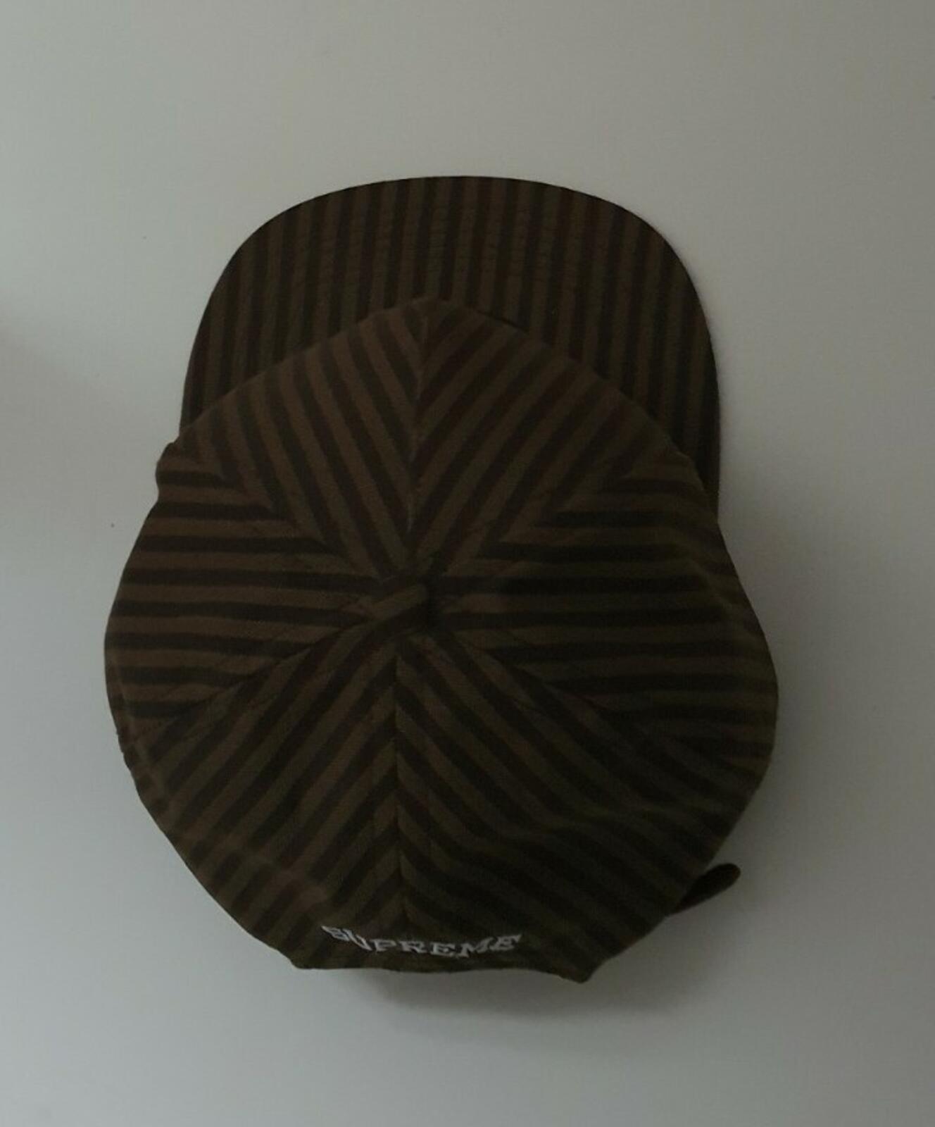 SS13 Supreme Enamel S brown 5-panel Hat